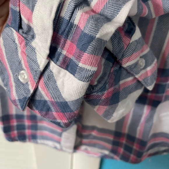 Rails Pink and Blue Plaid Shirt - Picture 2 of 5
